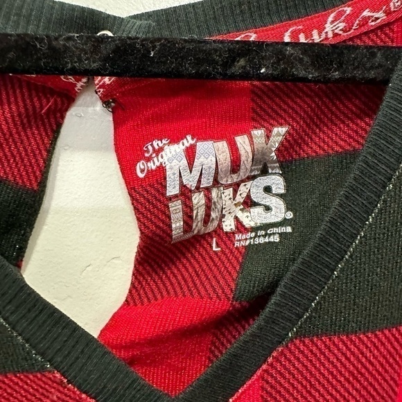 NEW! MukLuks Onesie Pajama Sz L - Picture 6 of 6